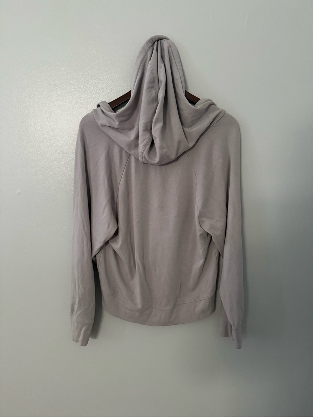 Fabletics Light Gray Hooded Jacket